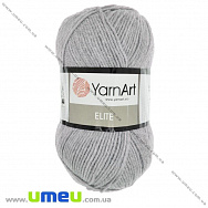 Пряжа YarnArt Elite 100 г, 300 м, Сіра 804, 1 моток (YAR-023269)