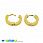 /p47281-sergi-kolca-huggie-iz-nerzhaveyushey-stali-13-5x13x3-mm-zoloto/