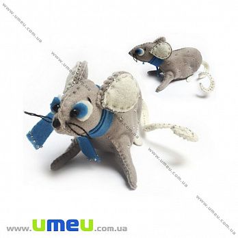 Набор из фетра для создания игрушки, Крыска ФН-92, 9,5х16 см, 1 набор (FLT-034884)