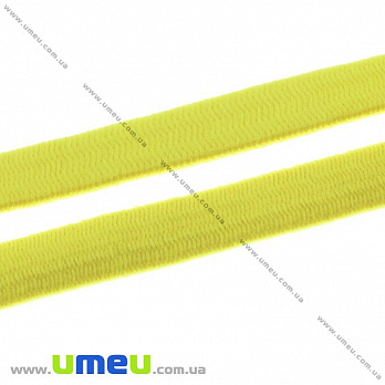 Резинка плоская 10 мм, Желтая, 1 м (LEN-028583)