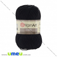 Пряжа YarnArt Etamin 30 г, 180 м, Чорна 422, 1 моток (YAR-023032)