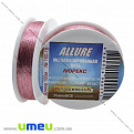 Нить металлизированая Люрекс Allure круглая, Розовая дымчатая, 100 м (MUL-010657)