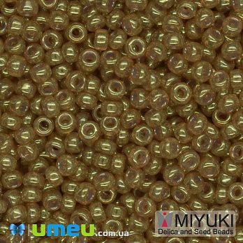 Бісер японський Miyuki круглий RR 11/0 №2372, Гірчичний (BIS-045682)