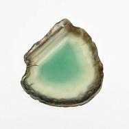 Срез Агата, Зеленый, 64х56 мм (POD-009216) Срез Агата, Зеленый, 64х56 мм (POD-009216)