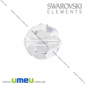 Бусина Swarovski 5000 Crystal, 6 мм, Граненая круглая, 1 шт (BUS-002275)