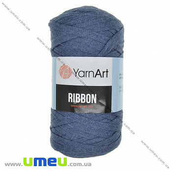 Пряжа YarnArt Ribbon 250 г, 125 м, Синяя джинс 761, 1 моток (YAR-034931)