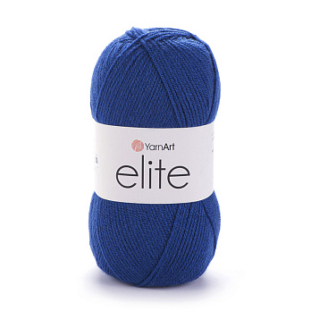 Пряжа YarnArt Elite 100 г, 300 м, Синяя 209 (YAR-029629)