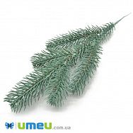 Ветка ели, Голубая, 24-25 см (DEC-039593)