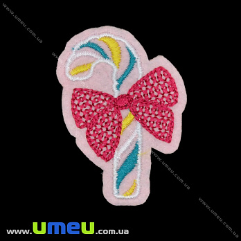 Термоаплікація Льодяник, 5,5х4 см, Рожева (APL-035215)