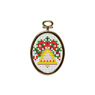 Набор для вышивания нитками с рамкой, Колокольчик, 9х5 см (SXM-061244)