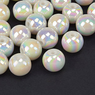 Бусины пластиковые радужные Круглые, 12 мм, Молочные (BUS-060796) Бусины пластиковые радужные Круглые, 12 мм, Молочные (BUS-060796)