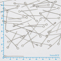 Булавки из нерж. стали, 30 мм, Темное серебро, 1 уп (20 шт) (STL-056219)