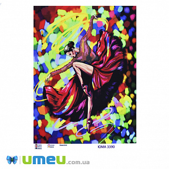 Схема для выш. бісером, Юма, Балерина, 38х28 см (UPK-048444)