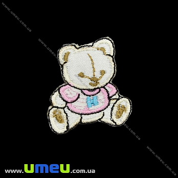 Термоаплікація дитяча Мишка, 3,5х3,5 см (APL-027736)