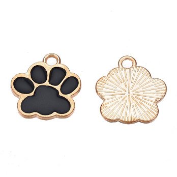 Підвіска метал. Лапка чорна, 17,5х16 мм, Золото (POD-053621)