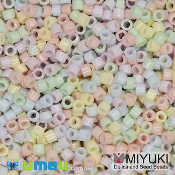 Бісер японський Miyuki Delica 11/0 DBmix53, Різнокольоровий (BIS-045233)