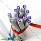 Паличка FIMO Квітка фіолетовий, 50 мм, 1 шт (DIF-003568)