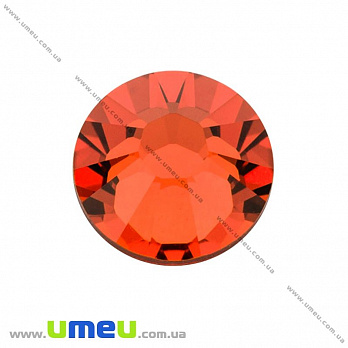 Стрази скляні неклейові SS8 (2,4 мм), Помаранчеві (STR-019156)