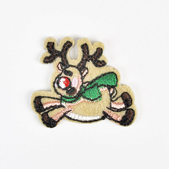 Термоаплікація, Олень, 4,5х4 см (APL-060154)