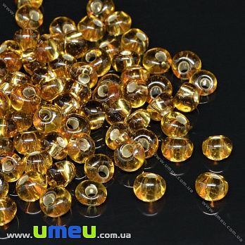 Намистини чеське скло Preciosa Drops 2/0, №17050, Золотистий (BUS-036358)