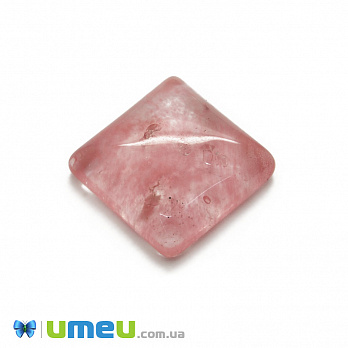 Кабошон нат. камінь Нефрит жовтий (2 сорт), Круглий, 20 мм (KAB-028872)