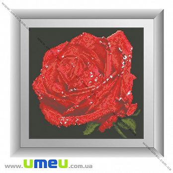 [Архив] Набор алмазной живописи Dream Art Красная роза 30525, 32x33 см, 1 набор (SXM-035421)