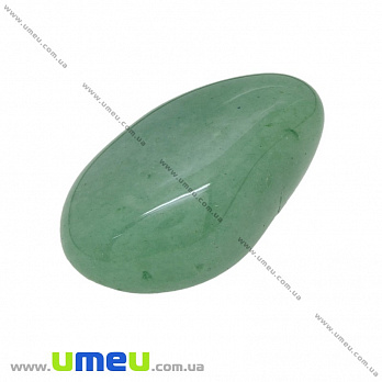 Галтовка Авантюрин зеленый, 33х21х16 мм, 1 шт (POD-033173)