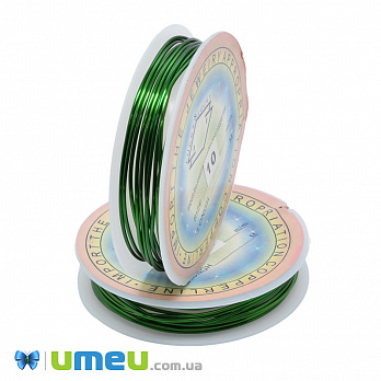 Проволока медная, 1,0 мм, Зеленая (LES-039232)