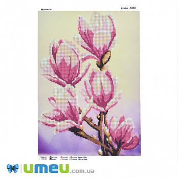 Схема для выш. бісером, Юма, Магнолія, 38х28 см (UPK-048428)