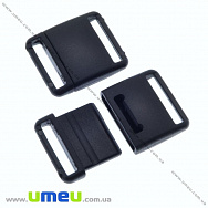 Фастекс пластиковий, 15 мм, Чорний (ZAM-013263) Фастекс пластиковий, 15 мм, Чорний (ZAM-013263)