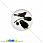 /p13660-kaboshon-stekl-s-printom-ptichka-18-mm-krugliy/