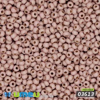 Бісер чеський №270/03613, Бежевий, Натуральний, 10/0 (BIS-043832)