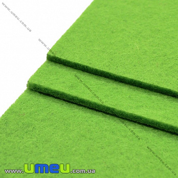 Фетр 3 мм, 20х30 см, 324 Зеленый, 1 шт (FLT-019343)
