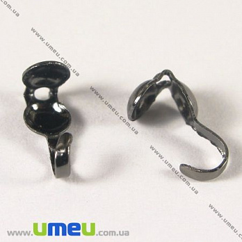 Каллоти з колечком, 9,0 мм, Чорні (ZAG-002013)