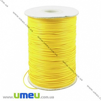 Полиэстеровый шнур, Ярко-желтый, 1,0 мм, 1 м (LEN-010133)