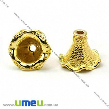 [Архів] Обіймач, Золото, 20х18 мм (OBN-008461)