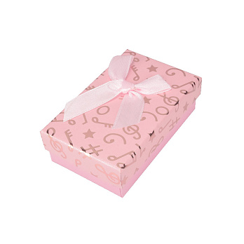 Подарочная коробочка Прямоугольная, 8х5х2,5 см, Розовая (UPK-062302)