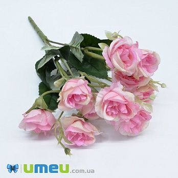 Букет троянд, 33 см, Рожевий (DIF-044942)