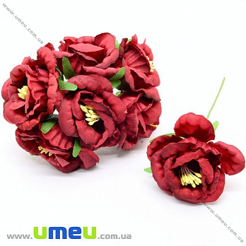 [Архів] Еустома тканинна, 40 мм, Червона (DIF-029747)