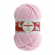 Пряжа Premium Yarn Baby Love 50 г, 60 м, Рожева 319, 1 моток (YAR-052316)