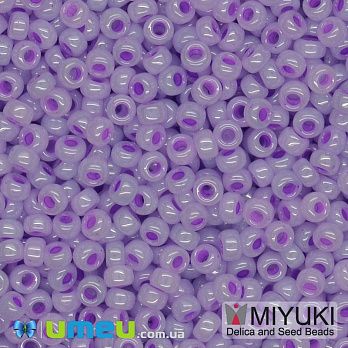 Бісер японський Miyuki круглий RR 11/0 №534, Бузковий (BIS-045637)