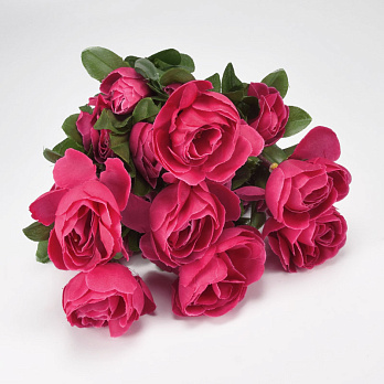 Букет камелії, 38 см, Малиновий (DIF-062138)