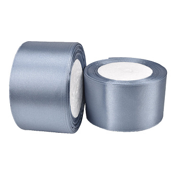 Атласна стрічка, 50 мм, Сіра (LEN-061057)