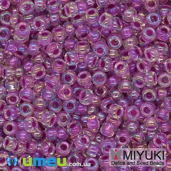 Бісер японський Miyuki круглий RR 11/0 №264, Бузковий АВ (BIS-045585)