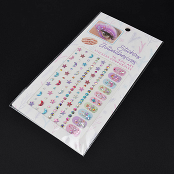 Декоративные элементы на клеевой основе, Разноцветные (DIF-060908)