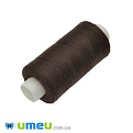 Нить полиэстеровая KIWI №40/2, col.492, Коричневая темная, 366 м (MUL-046805)