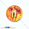 /p15252-kaboshon-stekl-s-printom-glaz-14-mm-oranzheviy-krugliy/