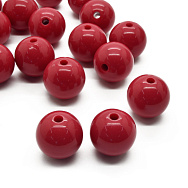 Бусины для сумок ОПТ, Пластиковые, Круглые, 16 мм, Красные (BUS-060806) Бусины для сумок ОПТ, Пластиковые, Круглые, 16 мм, Красные (BUS-060806)