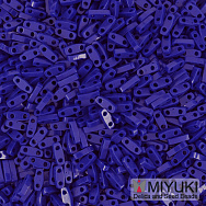 Бисер японский Miyuki QUARTER TILA №414, 5х1,2 мм, Синий (BIS-053272)