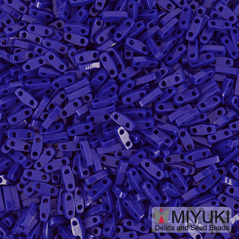 Бісер японський Miyuki QUARTER TILA №414, 5х1,2 мм, Синій (BIS-053272)